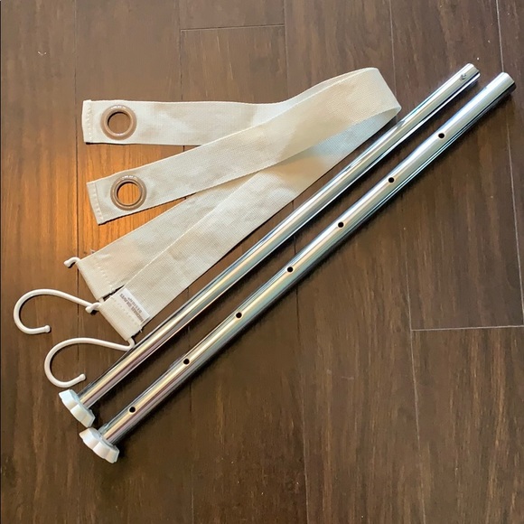 Closet doubling bar extendable hanging bar - Picture 3 of 6